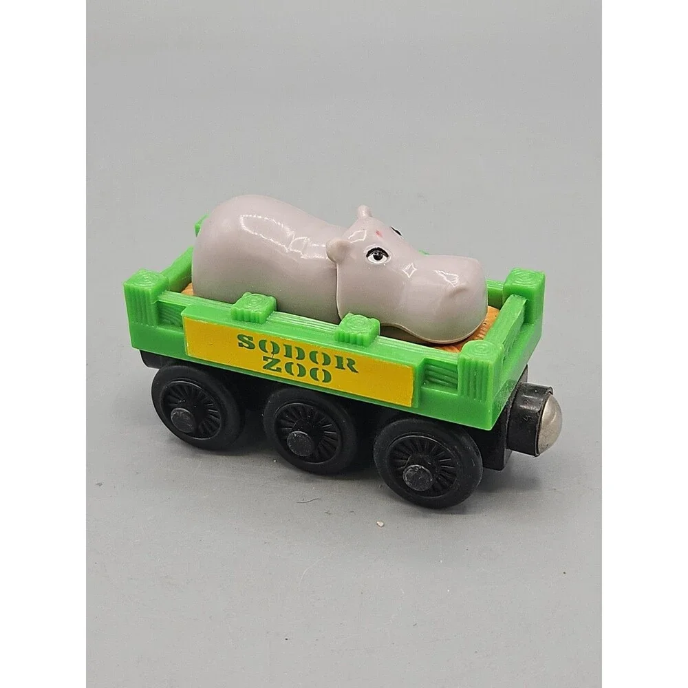 Thomas & Friends Hippo Car Wooden Railway Sodor Zoo Friends Engine Opens Mouth
